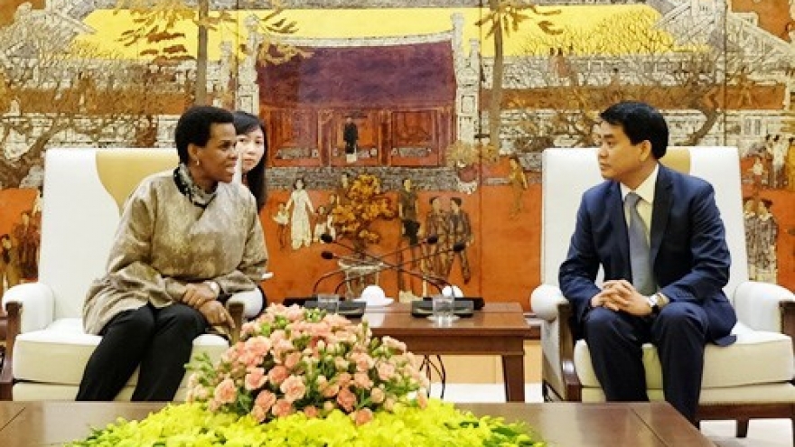 Hanoi leader hails South African ambassador’s contribution