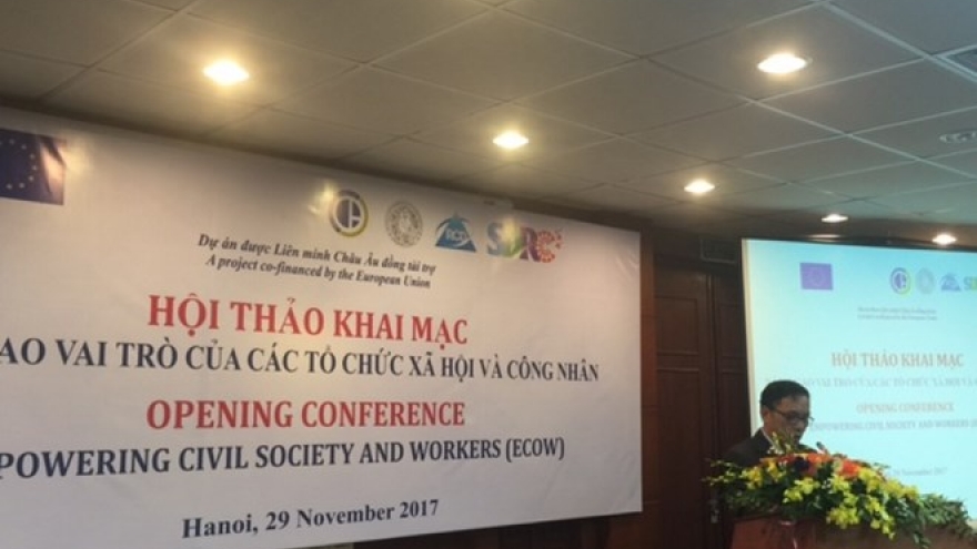 Project empowering civil society, workers launched