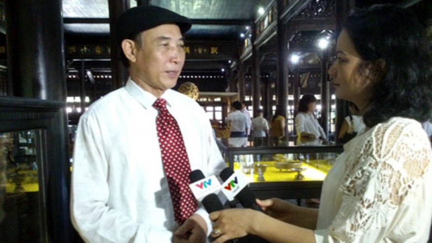 Exhibition features Hue Royal Palace antiques