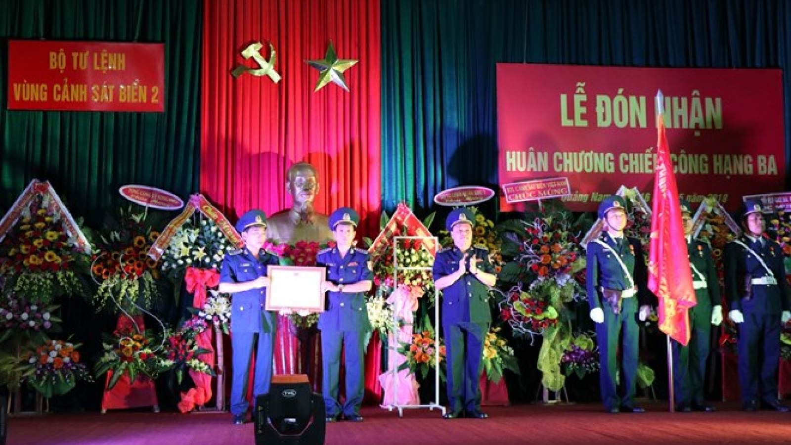 Coast guard force honoured for anti-smuggling work