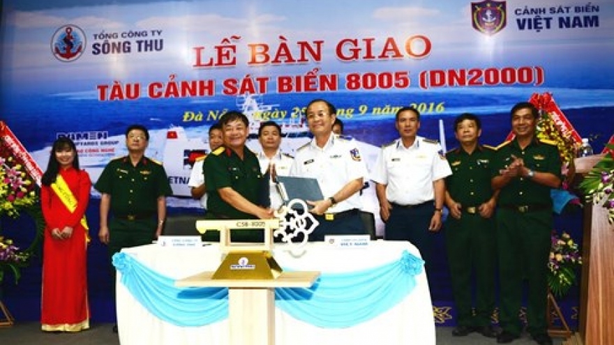 Vietnam Coast Guard muscles up with Netherlands-designed vessel