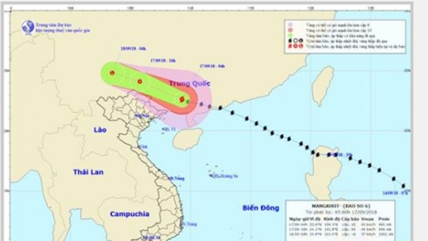 Typhoon Mangkhut downgraded to tropical depression