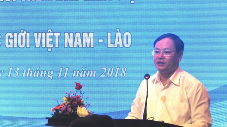 Conference talks realisation of Vietnam-Laos border treaties