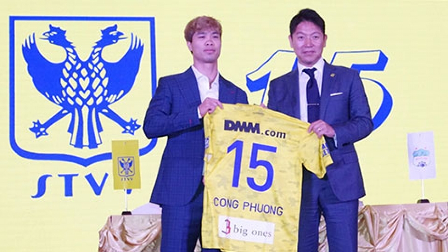 Cong Phuong given number 15 jersey at Sint-Truidense FC
