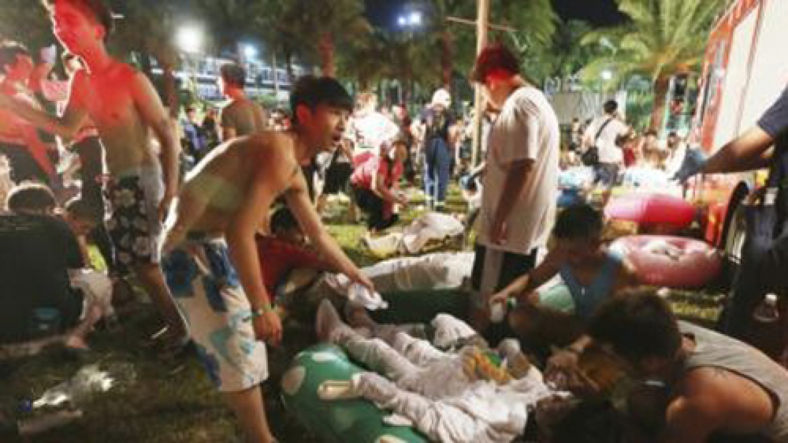 Nearly 200 injured amid fire explosion in Taiwan