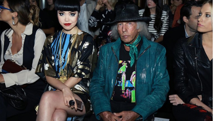 Jessica Minh Anh and US billionaire at Paris Fashion Week