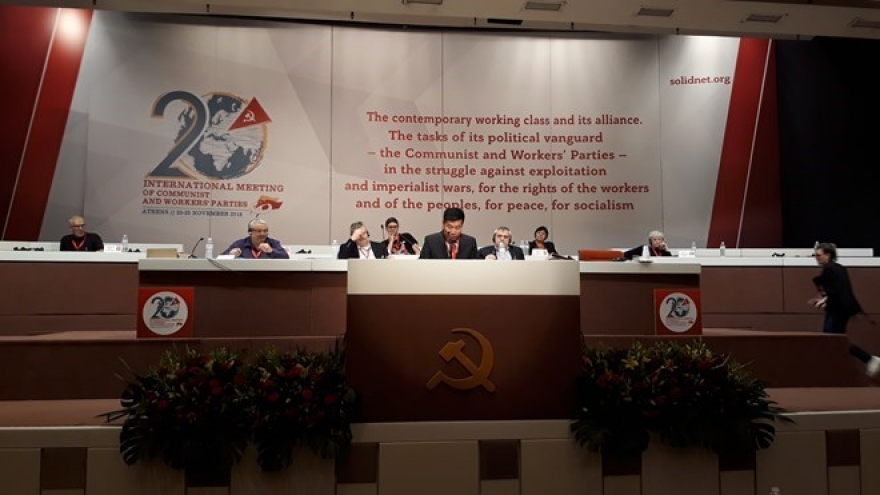 CPV delegation active at meeting of communist, workers’ parties