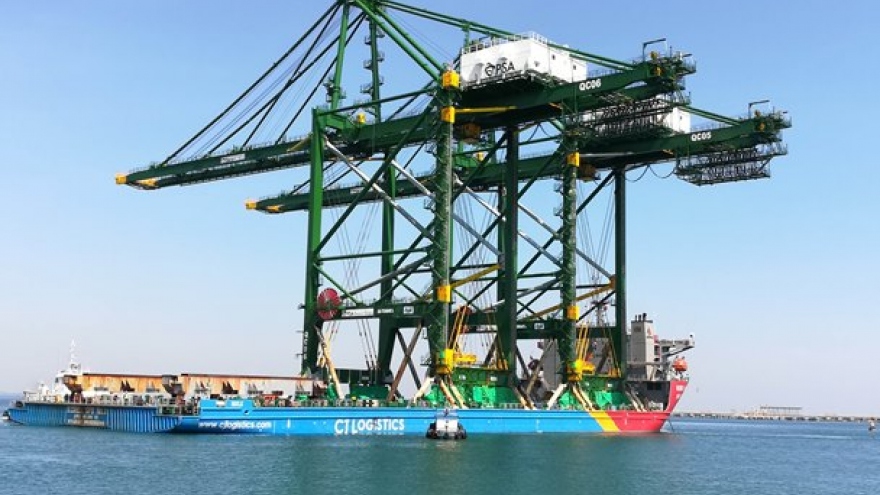 Doosan Vina exports heavy cranes to India