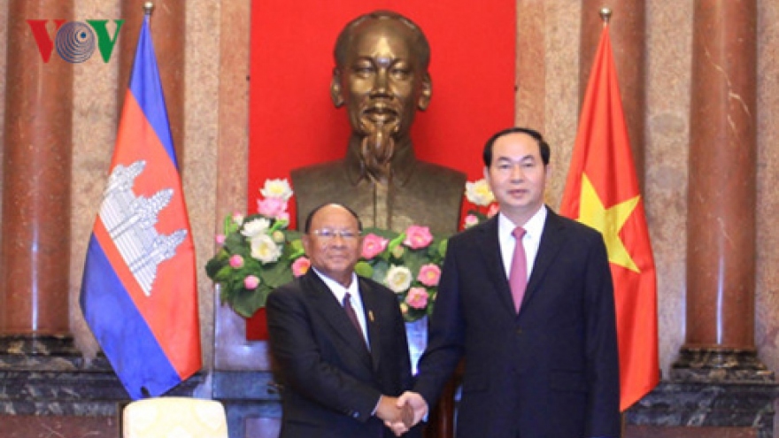 President hails Cambodian NA President’s visit