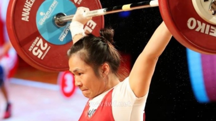 Nine medal haul for Vietnamese athletes at Asian Weightlifting Championships