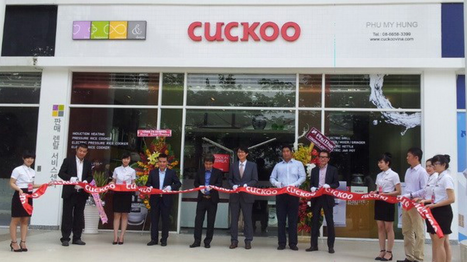 Grand opening of Cuckoo Electronics in Vietnam