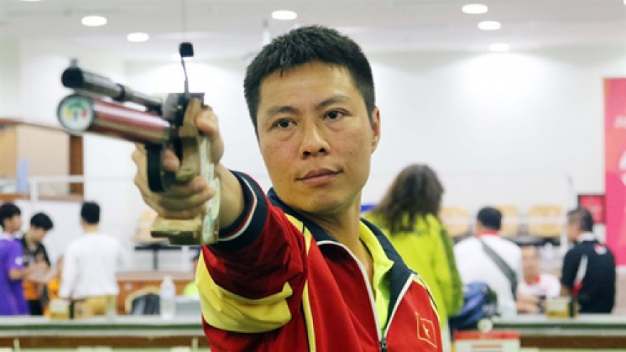 Vietnam earn bronze at Asian air pistol champs