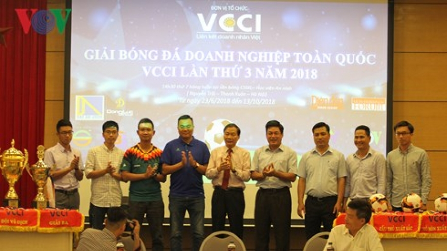 VCCI football tournament 2018 to kick off in Hanoi