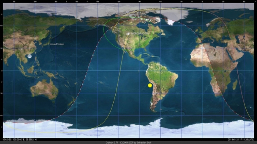 Vietnam’s satellite sends back first photos