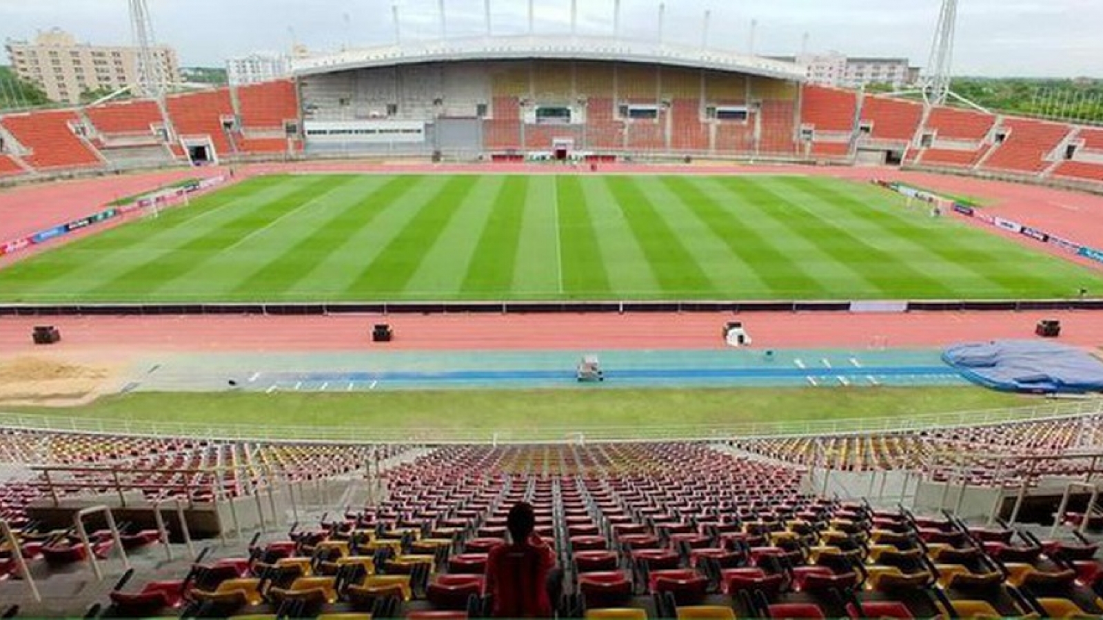 A closer look at the Thammasat stadium in Thailand