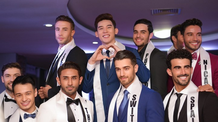 Minh Trung leads Missosologists’ Choice Poll at Mr Int’l 2018