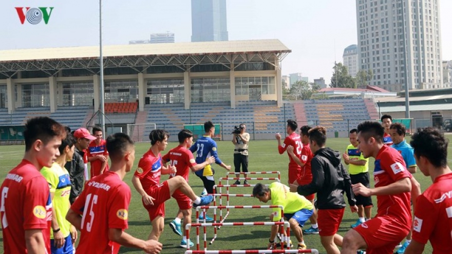 Coach unveils footballers from HAGL FC in Vietnam U23 squad