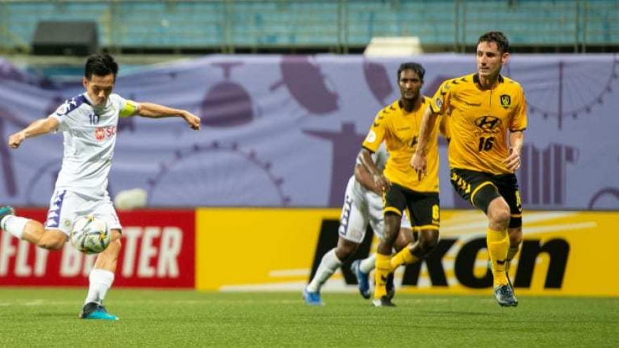 Hanoi FC play out 1-1 draw with Tampines Rovers in AFC Cup