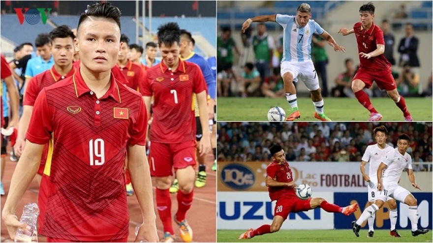 Coach unveils footballers from Hanoi FC in Vietnam U23 squad