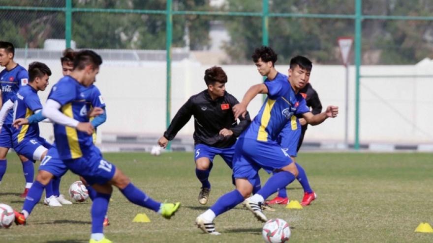 Vietnamese team holds first training session of the New Year