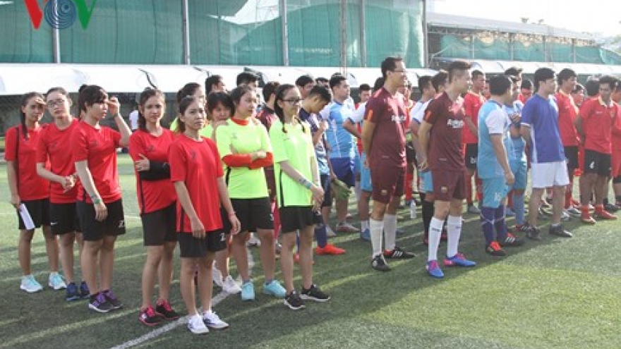 Friendly football tournament celebrates Vietnam- Cambodia diplomatic ties