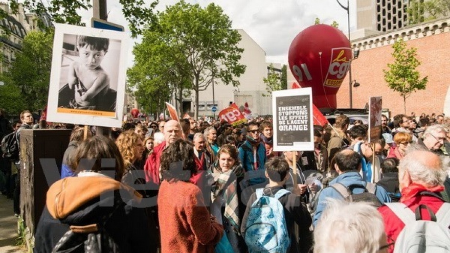 March in France seeks support for Vietnamese AO victims