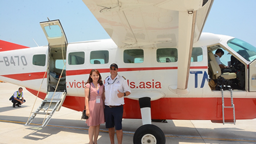 Seaplane helps reduce travel time on Da Nang-Hue route to 40 minutes