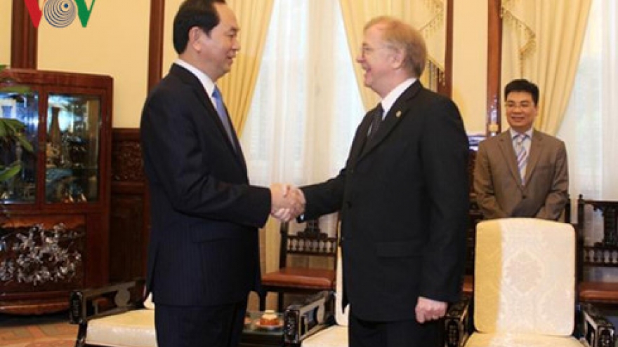 President bids farewell to Canadian Ambassador