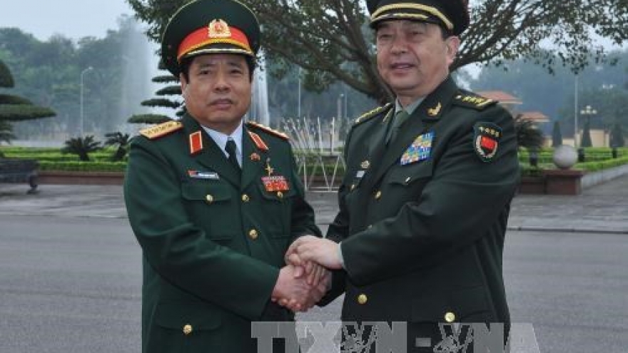 
        Vietnam, China defence ministers hold talks
                              
