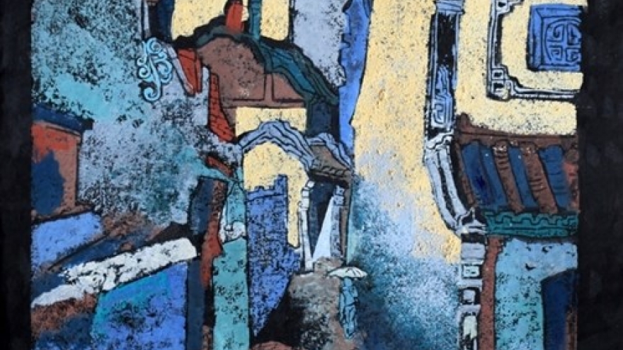 Artist spans traditional and modern worlds in paint