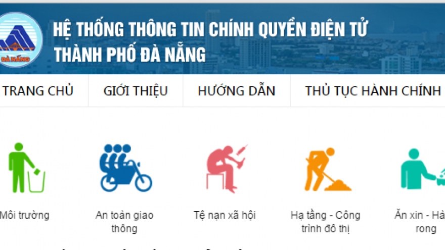 Danang launches website to receive public complaints