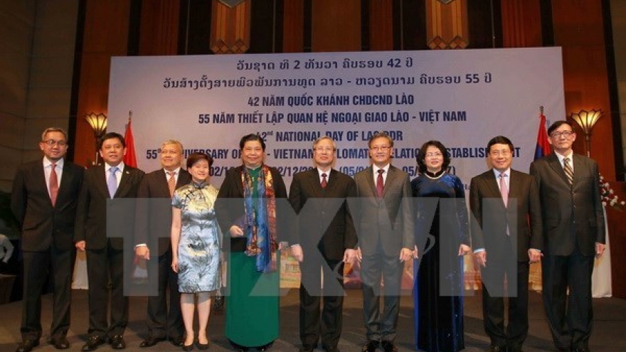 Embassy marks 42nd National Day of Laos, Vietnam-Laos ties