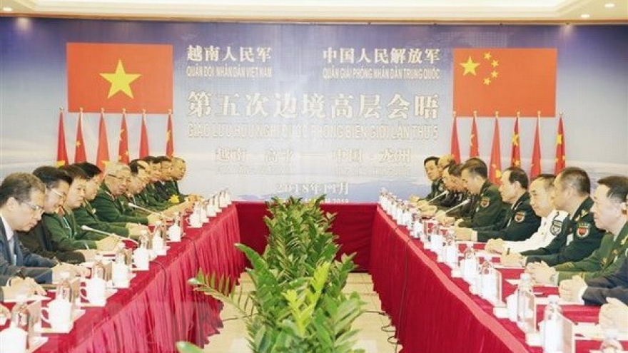 Vietnam, China review five years of border defence friendship exchange