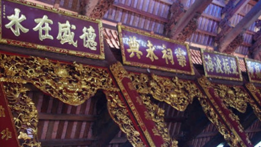 Tranh temple and the story of the Tranh River Genie
