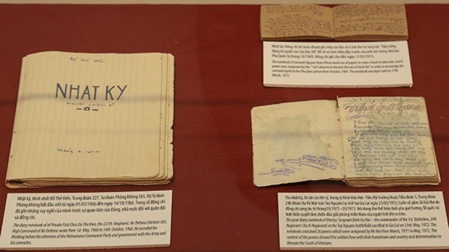 Exhibition shows wartime letters and diaries