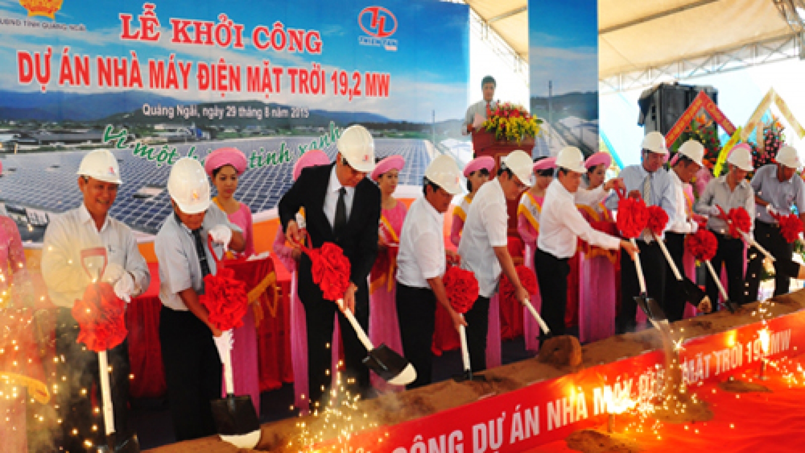 Vietnam’s first solar power station breaks ground