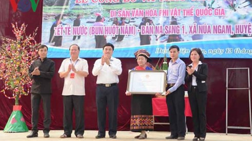 Dien Bien has two more national intangible heritages
