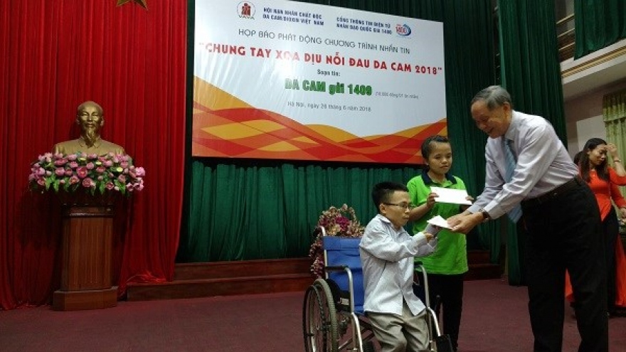 SMS campaign launched to support AO/dioxin victims