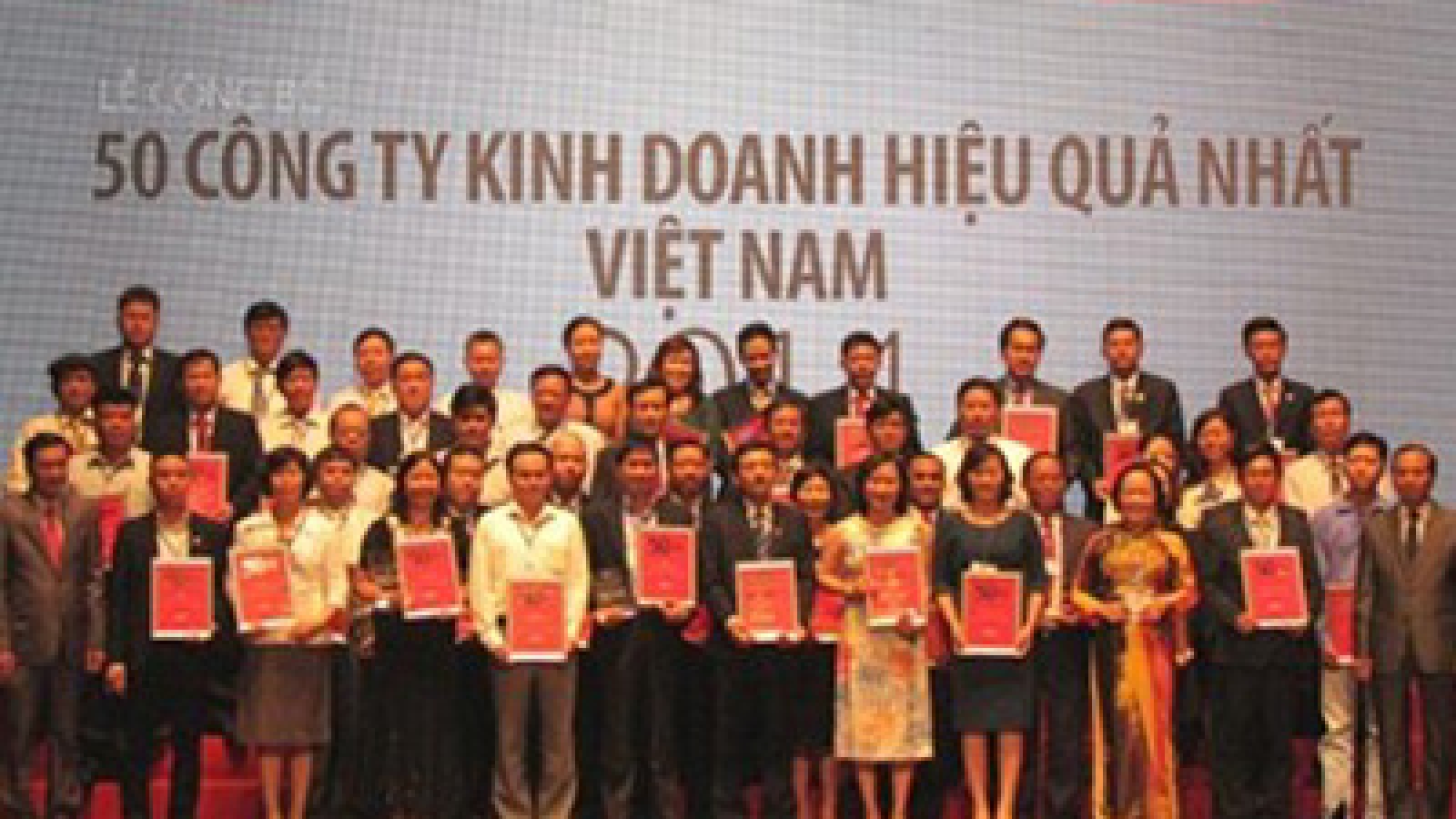 Top 50 businesses in Vietnam named 