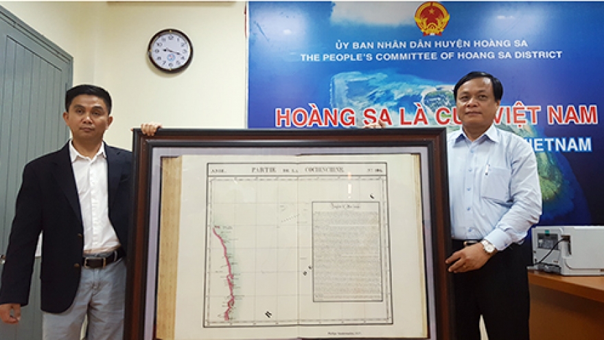Old map seen as proof of Vietnam’s sovereignty over islands