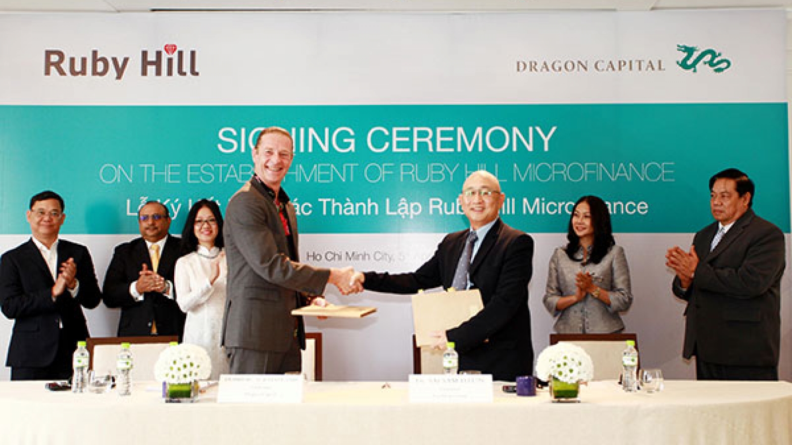 Dragon Capital signs joint venture to expand in Myanmar