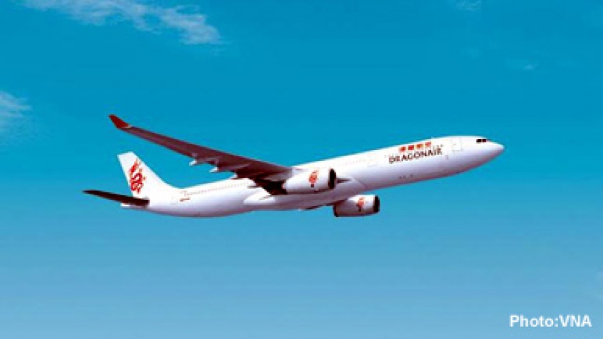 Dragonair increases Danang-Hong Kong flights