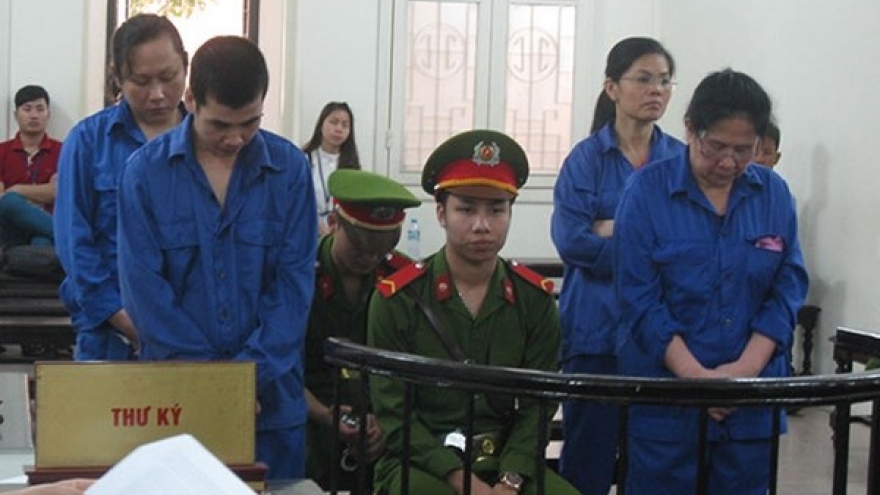 Thai woman, 3 Vietnamese sentenced to death for drug trafficking