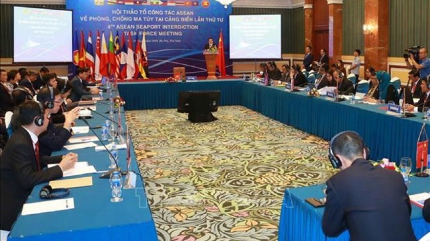 ASEAN nations boost cooperation in fighting drug trafficking at sea