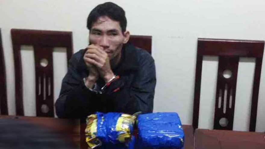 Cross border drug ring busted in Nghe An