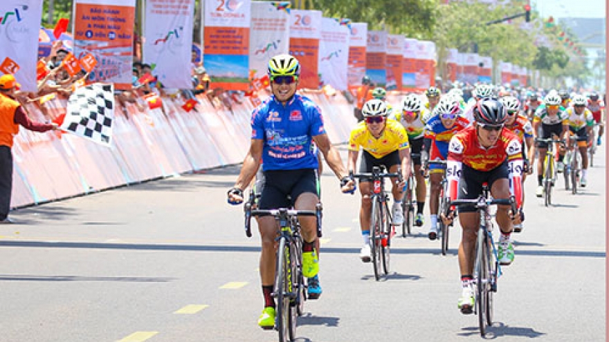 Nguyet Minh wins 13th stage of HTV Cycling Tournament