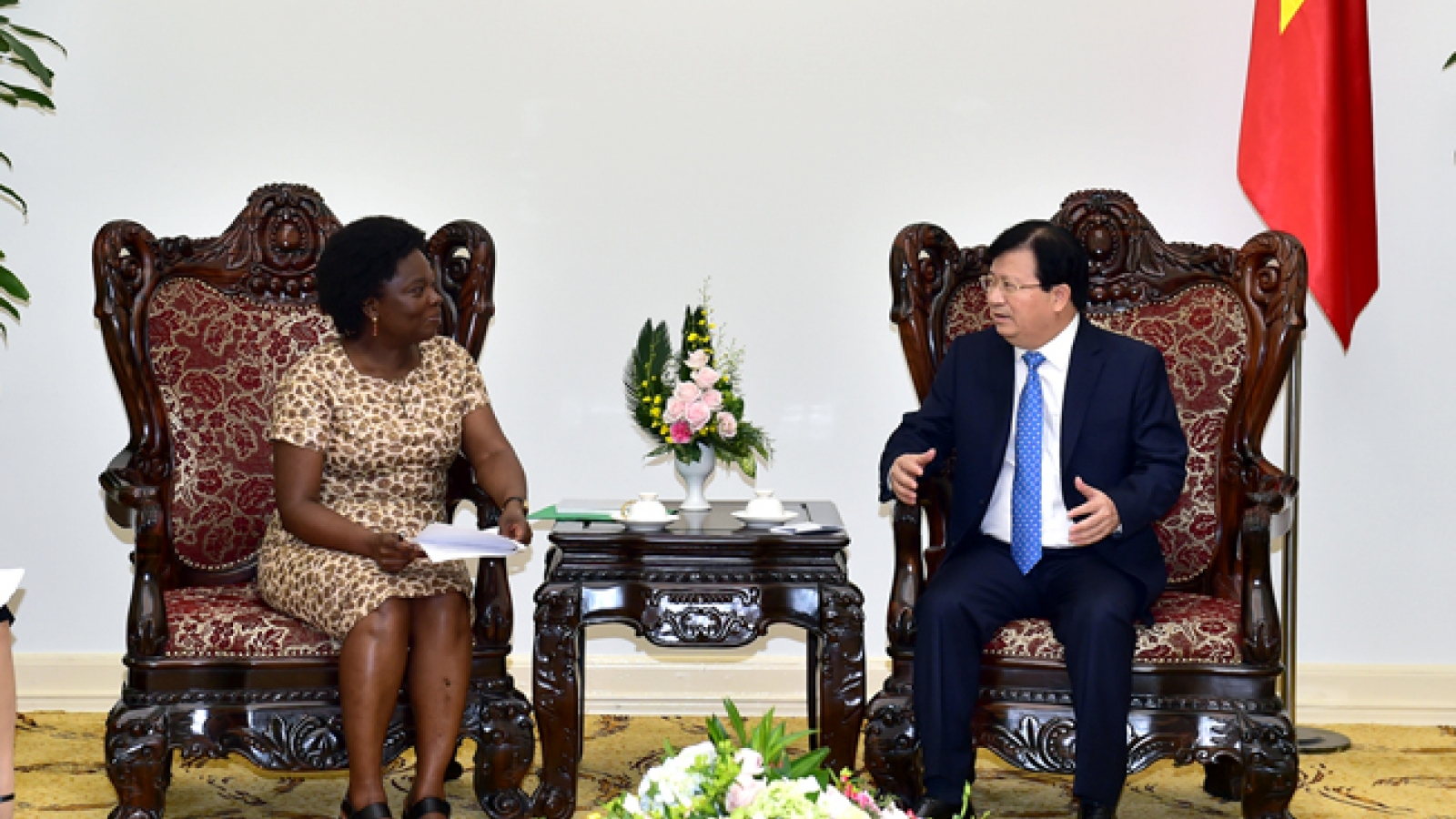 Deputy PM meets with WB official
