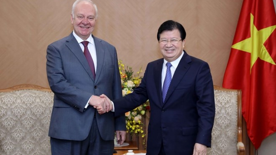Deputy PM receives Irish ambassadors