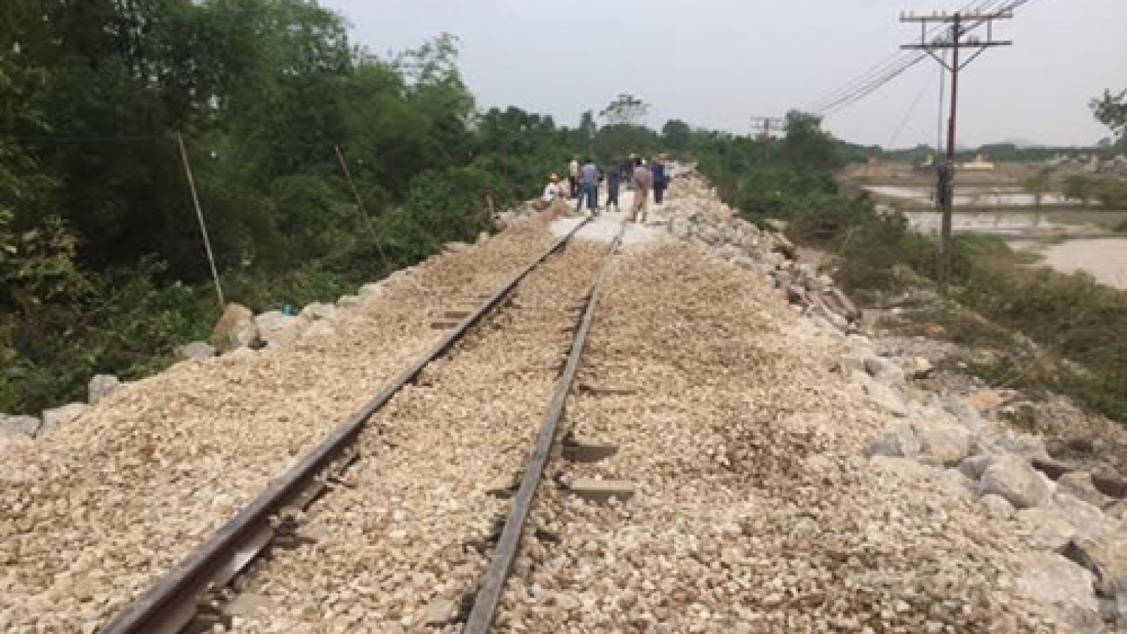 North-South railway resumes operation