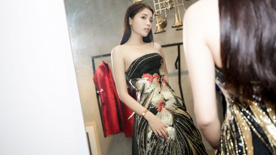 Ky Duyen prepares for Vietnam Designer Fashion Week